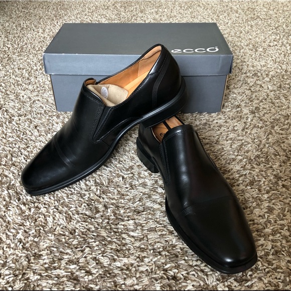 ecco mens leather shoes